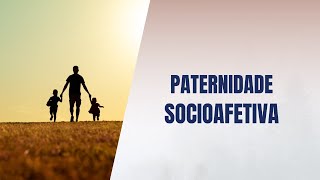 Paternidade socioafetiva [upl. by Gwyn314]