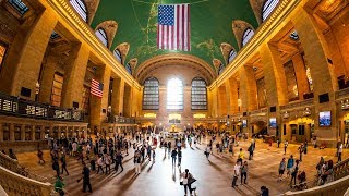 Walking Tour of Grand Central Terminal — New York City 【4K】🇺🇸 [upl. by Howlend]