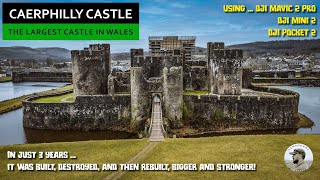 Caerphilly Castle  The Largest in Wales 2nd in Britain [upl. by Angelika]