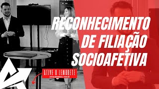 DIREITO DE FAMÍLIA Reconhecimento de filiação socioafetiva [upl. by Naoma880]