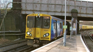 Half an Hour at 216  Birkenhead North Station 1022017  Class 507 508 terminus [upl. by Ariadne]