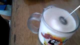 Aerolatte Review Frothing Cold Milk In Under 1 Minute [upl. by Doug]