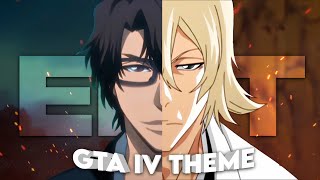 Aizen x Urahara  GTA IV Theme Edit [upl. by Anilac]